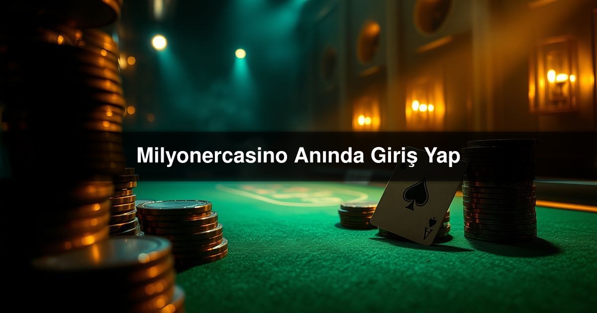 Milyonercasino Anında