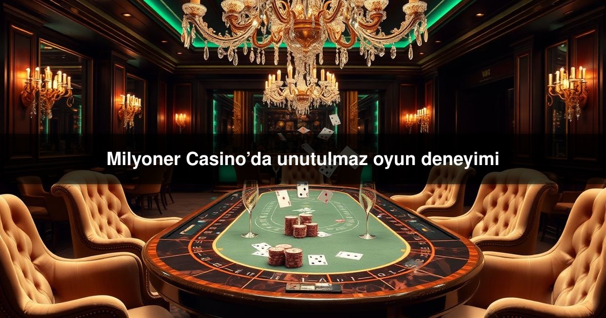 Milyoner Casino’da